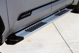 Raptor Series 6 in. OEM-Style Slide Track Oval Running Boards for 2022-2025 TUNDRA - 1704-0142 Boards, Tread Step, OEM-Style, Aluminum, Natural, Crew Cab, Toyota, Pair thumbnail 3