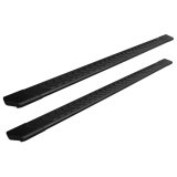 Raptor Series 5 in. Tread Step Slide Track Running Boards for 2024-2025 TACOMA - 2204-0379BT Boards, Track, Oval, in., Aluminum, Black, Toyota, Pair thumbnail 1