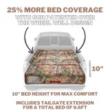 AirBedz Original Truck Bed Camo Air Mattresses PPI-405 Mattresses, Camo, Built-in Pump, Charger, 55.00 in. W x 60.00 in. L x 10.00 in. T, for 5.00/5.50 ft. Beds, TG Extension, Each thumbnail 6