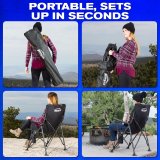 AirBedz Folding Chairs PPI-HEAT_CHR Pittman Outdoors Portable Heated Camping Chair thumbnail 2