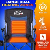 AirBedz Folding Chairs PPI-HEAT_CHR Pittman Outdoors Portable Heated Camping Chair thumbnail 4