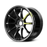 Gram Lights 57NR Limited Edition 18X8.5 +45 5x120 Rays Black Metal Coat (RB) thumbnail 1