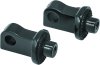 Kuryakyn Splined Peg Adapter Black thumbnail 3