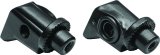Kuryakyn Footpeg Adapter Rear Sat Blk BMW thumbnail 1