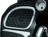 Kuryakyn Tri-Line Speaker Accents For Road Glide Chrome thumbnail 3