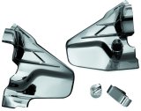 Kuryakyn Louvered Transmission Cover 01-17 Honda GL1800 Chrome thumbnail 2