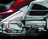 Kuryakyn Louvered Transmission Cover 01-17 Honda GL1800 Chrome thumbnail 3