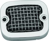 Kuryakyn Mesh Master Cylinder Cover Brk Chrome thumbnail 1