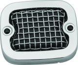 Kuryakyn Mesh Master Cylinder Cover Brk Chrome thumbnail 2