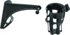Kuryakyn Reflex Drink Holder Right Side HD Touring Passenger Mount 96-13 Gloss Black thumbnail 6
