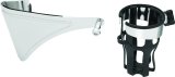 Kuryakyn Reflex Drink Holder Right Side HD Touring Passenger Mount 14 and Up Chrome thumbnail 1