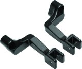 Kuryakyn Passenger Peg Mounts Indian Models Gloss Black thumbnail 1