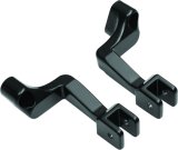 Kuryakyn Passenger Peg Mounts Indian Models Gloss Black thumbnail 2