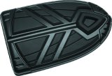 Kuryakyn Spear Brake Pedal Pad Indian Satin Black thumbnail 1