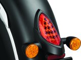 Kuryakyn Tail Light Top Trim Satin Black thumbnail 3