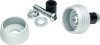 Kuryakyn Lodestar Axle Sliders Silver thumbnail 5