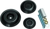 Kuryakyn Lodestar Rear Axle Sliders-BMW-Black thumbnail 2