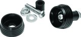 Kuryakyn Lodestar Axle Sliders Black thumbnail 1