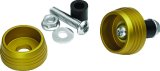 Kuryakyn Lodestar Axle Sliders Gold thumbnail 1