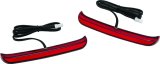 Kuryakyn Tracer Saddlebag Lights Red Lens thumbnail 1