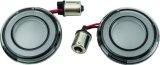 Kuryakyn Tracer L.E.D. Rear Turn Signal Insert, Red Light/Smoke Lens 1156 thumbnail 1