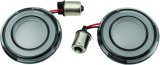 Kuryakyn Tracer L.E.D. Rear Turn Signal Insert, Red Light/Smoke Lens 1156 thumbnail 2