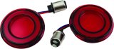 Kuryakyn Tracer L.E.D. Rear Turn Signal Insert Red Light Red Lens 1157 thumbnail 2