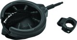 Kuryakyn Drink Holder with Mesh Basket 1 inch Clamp Gloss Black thumbnail 2