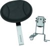 Kuryakyn Plug-N-Go Driver Backrest 14-Up Indian Black Pad, Chrome thumbnail 5