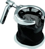 Kuryakyn Drink Holder Mesh Basket with Perch Mount Universal Chrome thumbnail 1