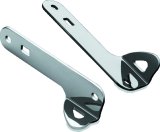 Kuryakyn Custom Teardrop Tie-Down Brackets 14-Up Touring Chrome thumbnail 1