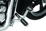 Kuryakyn Heavy Industry Brake Pedal Pad FX Models Chrome thumbnail 3