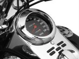 Kuryakyn Speedometer Trim Ring With Visor Chrome thumbnail 1