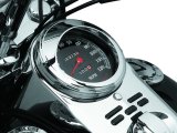 Kuryakyn Speedometer Trim Ring With Visor Chrome thumbnail 2