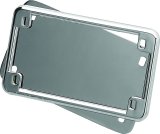 Kuryakyn License Frame & Backing Plate Set 4in X 7in Chrome thumbnail 2