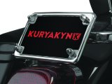 Kuryakyn License Frame & Backing Plate Set 4in X 7in Chrome thumbnail 4