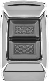 Kuryakyn Enygma Brake Pedal Pad FL Touring Models - Chrome thumbnail 1