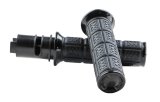 Kuryakyn Enygma Grips 24 and Up Touring 25 and Up Softails Throttle-By-Wire Black thumbnail 1