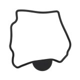 Vertex Gaskets 04-09 Honda CRF250R Valve Cover Gasket thumbnail 1