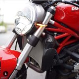 New Rage Cycles 10-14 Ducati Monster 796 Front Turn Signals thumbnail 1