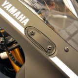New Rage Cycles 19+ Yamaha R3 Mirror Block Off Plates thumbnail 1