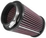 K&N Universal Rubber Filter 3in Flg 4-1/2inch OD B / 2-1/4inch H - Black Top thumbnail 4