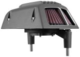 K&N Street Metal Intake System for 01-16 Harley-Davidson Softail/Dyna - Shaker Black thumbnail 9