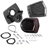K&N Street Metal Intake System for 08-16 Harley-Davidson Touring Models - Shaker Black thumbnail 7