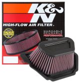 K&N Replacement Drop In Air Filter for 2015 Yamaha YZF R1 thumbnail 1
