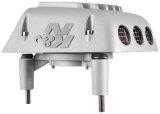 K&N Street Metal Intake System 08-16 Harley-Davidson Shaker Silver H/D Touring Models thumbnail 4