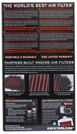 K&N 07-09 Honda CBR600RR Air Filter thumbnail 9
