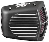 K&N Street Metal Intake System Shaker for 2017 Harley-Davidson Touring thumbnail 1