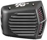 K&N Street Metal Intake System Shaker for 2017 Harley-Davidson Touring thumbnail 2