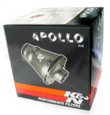 K&N Universal Apollo Black Cold Air Intake - 70mm OD FLG PP thumbnail 7